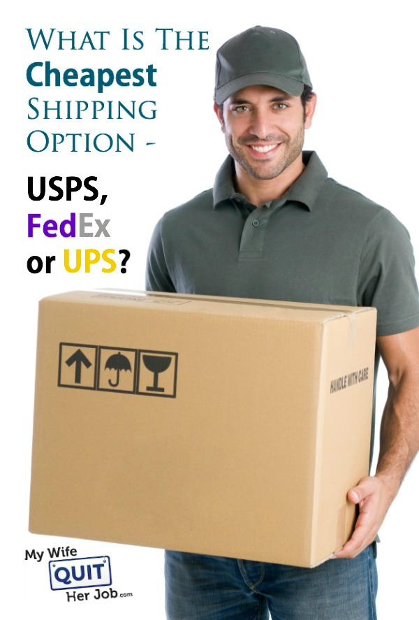 What is the Cheapest Shipping Option USPS, FedEx Or UPS