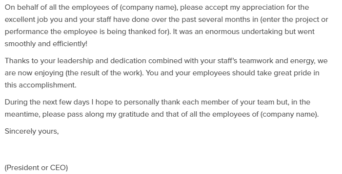 appreciation letter 50